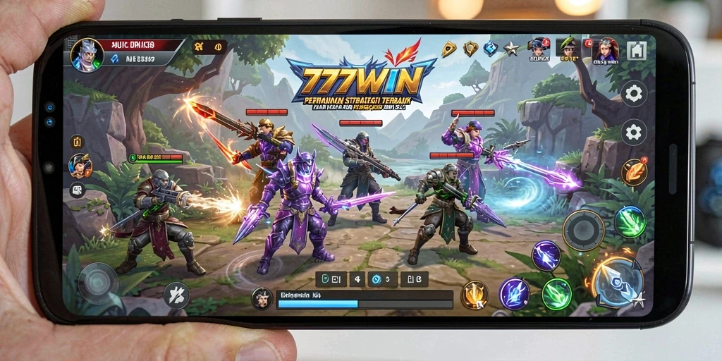 Tampilan gameplay seru dan strategi mendalam di 777WIN.
