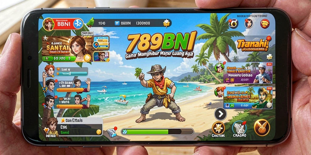 Tampilan gameplay menarik dari 789BNI dengan tantangan santai.