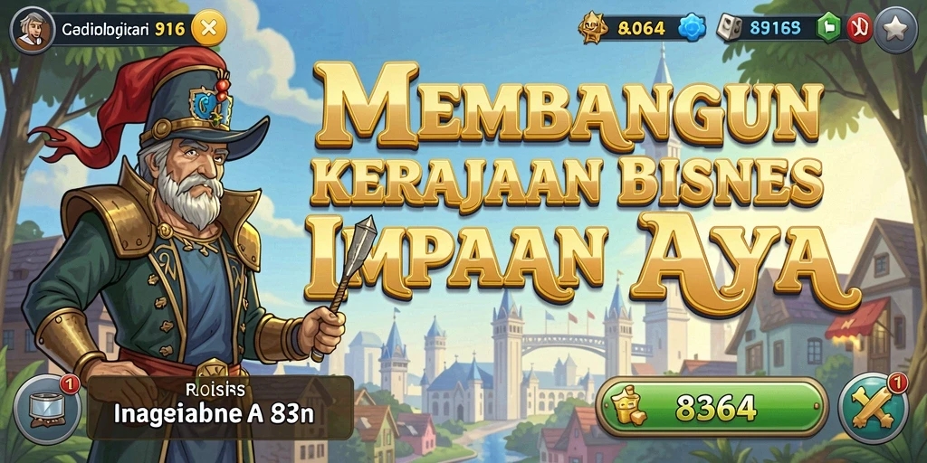 Tangkapan layar dari gameplay Tycoon penuh strategi dan tantangan.
