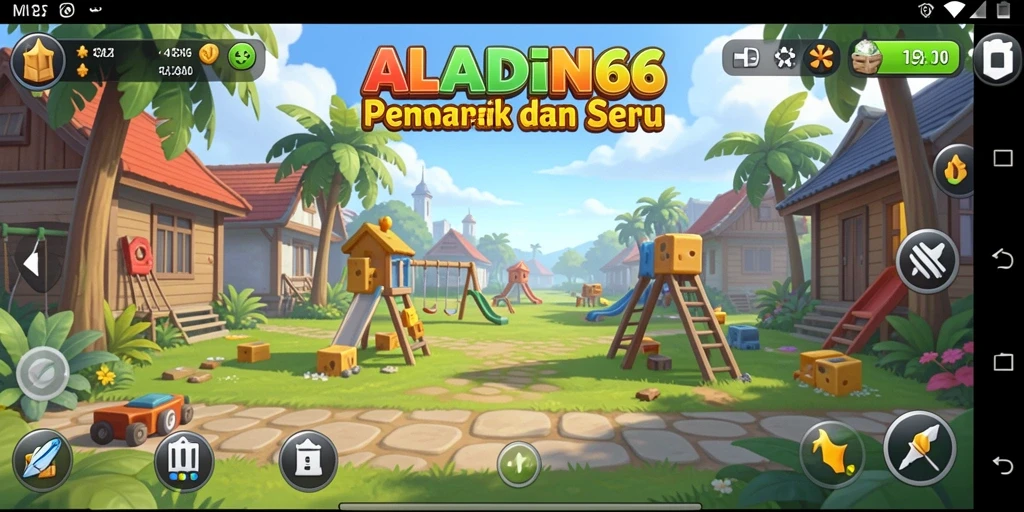 Tampilan gameplay seru dari ALADIN66 dengan berbagai puzzle menarik.