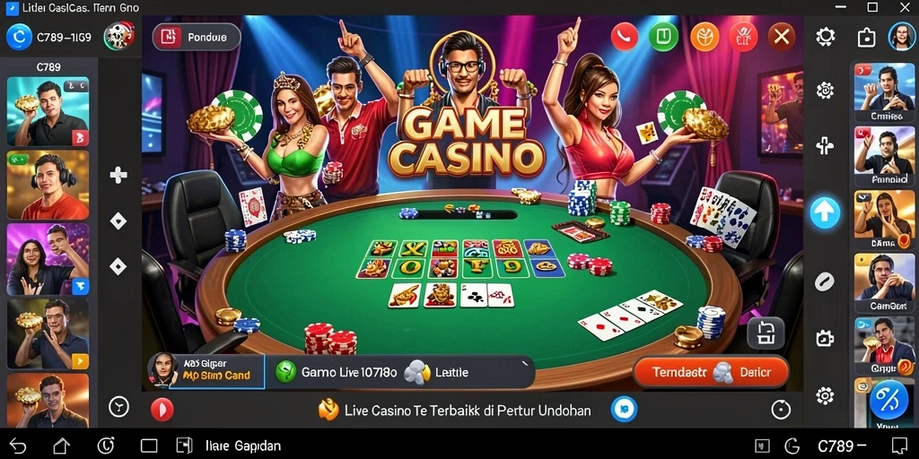 Tampilan gameplay C789 yang menarik dan interaktif.