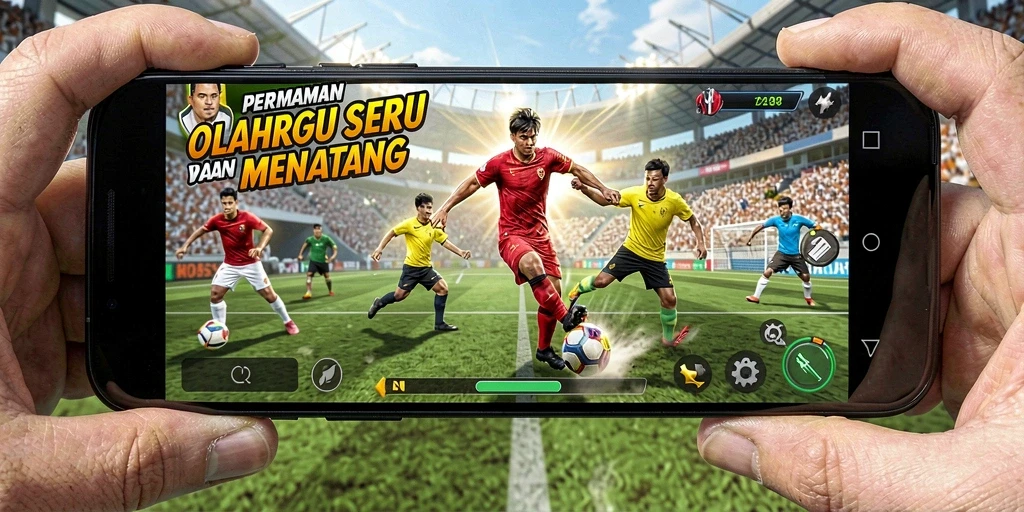 Tampilan gameplay seru ID098 dengan aksi olahraga yang mendebarkan.