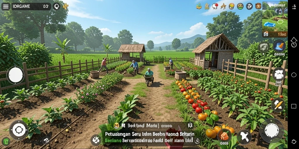 Tampilan gameplay seru penuh warna di IDRGAME.