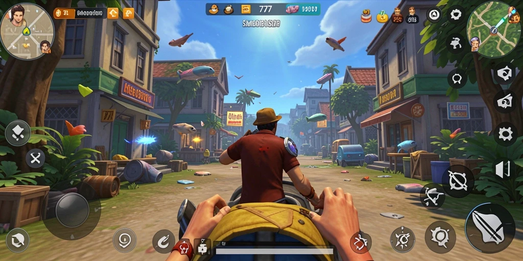 Gameplay seru dan interaktif dalam L777 yang membuat pemain betah.