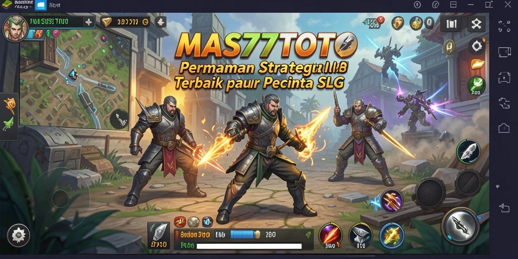Tangkapan layar gameplay MAS77TOTO yang menampilkan strategi pertempuran!