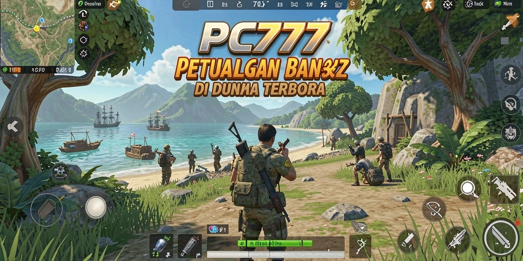 Tampilan gameplay PC777 yang mendebarkan di dunia Open World.