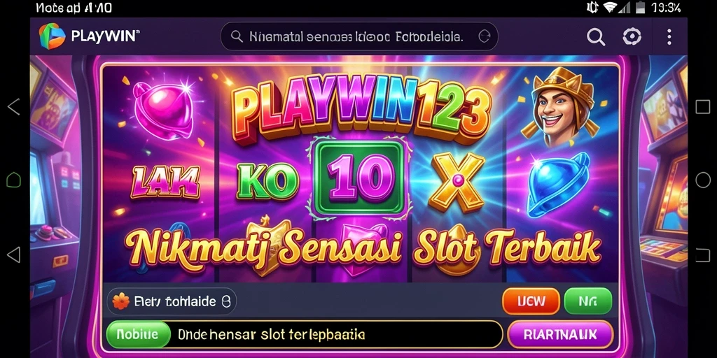 Tampilan gameplay yang memukau dalam slot PLAYWIN123