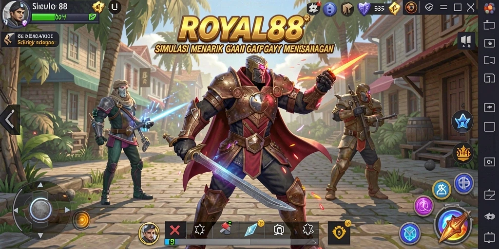 Tangkapan layar dari gameplay menarik ROYAL88 yang menggambarkan simulasi kehidupan.
