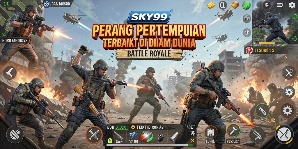 Menampilkan pertempuran seru di medan perang SKY99.
