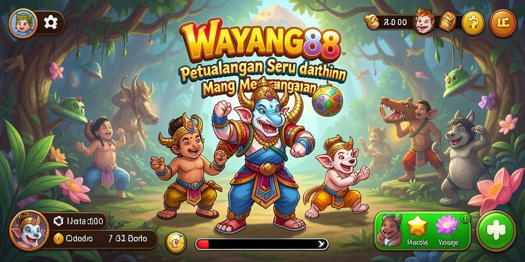 Tampilan gameplay Match-3 yang menarik di WAYANG88.