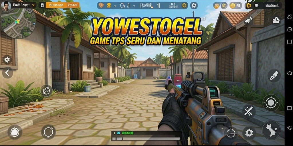 Screenshot gameplay YOWESTOGEL dengan aksi seru dan grafis menawan.